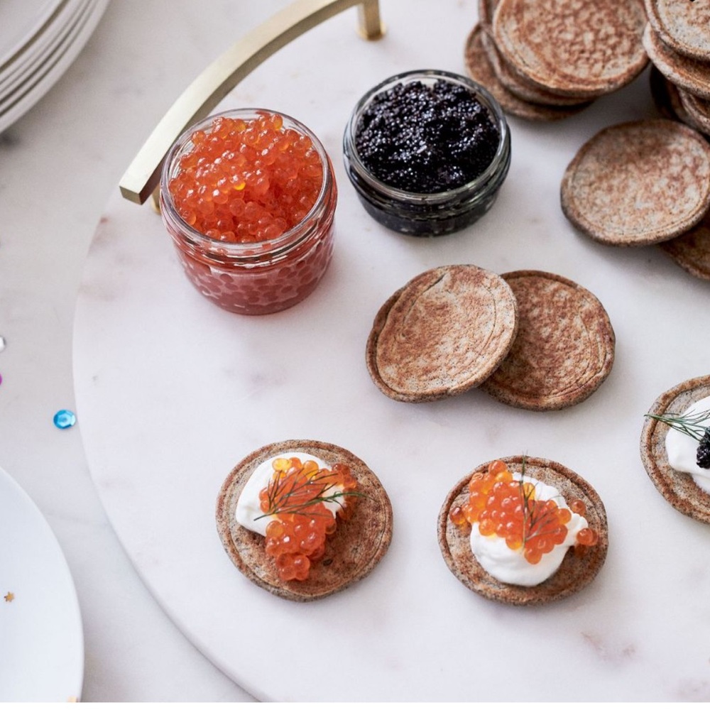 West Elm Marble & Brass Round Charcuterie Board - Picture 2 of 5